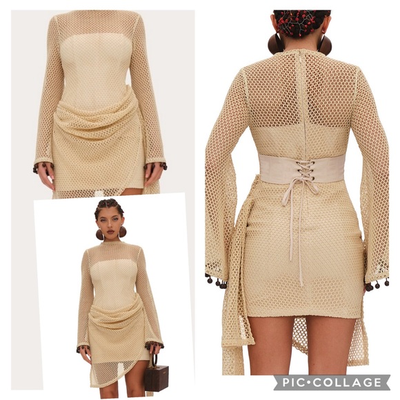 ANDREA IYAMAH
EGU CROCHET DRESS Size M - Picture 1 of 16